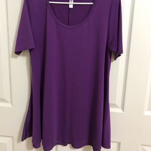 Lularoe Solid Purple Small Perfect T